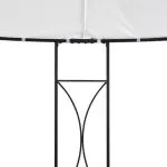 Pavilion, alb, 300 x 290 cm, rotund