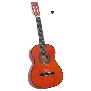 Chitară clasică pentru începători și copii 3/4 36″ lemn de tei