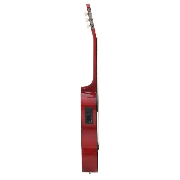 Chitară clasică occidentală decupată, cu egalizator, 6 corzi