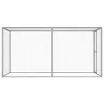 Cușcă pentru pisici, 3×1,5×1,5 m, oțel galvanizat