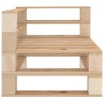 Set mobilier de grădină din paleți, 6 piese, lemn
