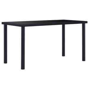 Set mobilier de bucătărie, 9 piese, alb, piele ecologică