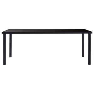 Set mobilier de bucătărie, 9 piese, gri, velur ecologic