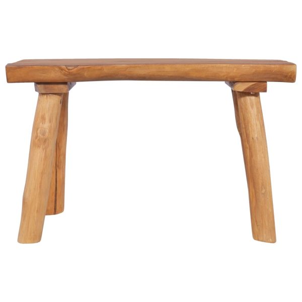 Bancă de grădină, 80 cm, lemn masiv de tec