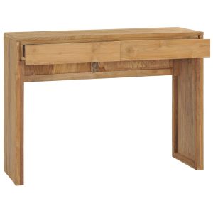 Masă consolă, 100 x 35 x 75 cm, lemn masiv de tec