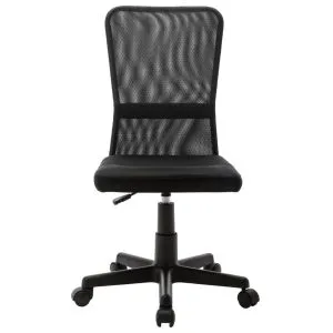 Scaun de birou, negru, 44x52x100 cm, plasă textil