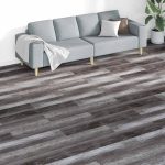 Plăci de pardoseală, lemn cu dungi, 5,26 m², 2 mm, PVC