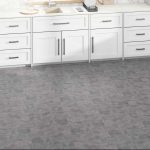 Plăci de pardoseală autoadezive, gri beton, 5,02 m², PVC, 2 mm