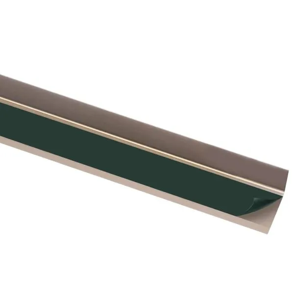 Profile trepte în formă de L, 15 buc., maro, 90 cm, aluminiu