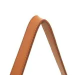 Oglindă de perete cu o curea, 40 cm, argintiu