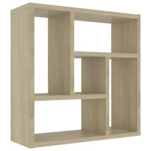 Raft de perete, stejar Sonoma, 45,1x16x45,1 cm, lemn prelucrat