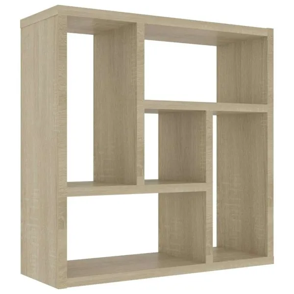 Raft de perete, stejar Sonoma, 45,1x16x45,1 cm, lemn prelucrat