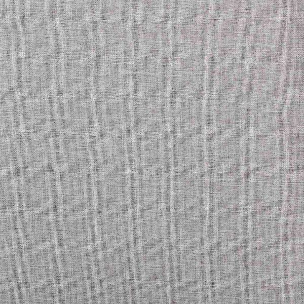 Perdele opace aspect pânză, cârlige, 2 buc. gri, 140×225 cm