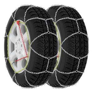 Lanțuri antiderapante zăpadă auto, 2 buc., SUV 4×4, 16 mm, 410
