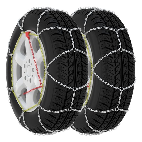 Lanțuri antiderapante zăpadă auto, 2 buc., SUV 4×4, 16 mm, 410