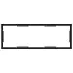 Masă consolă, transparent, 100 x 35 x 75 cm, sticlă securizată