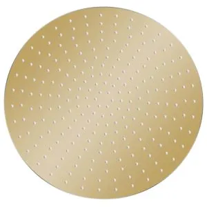 Cap de duș tip ploaie rotund, auriu, 50 cm, oțel inoxidabil