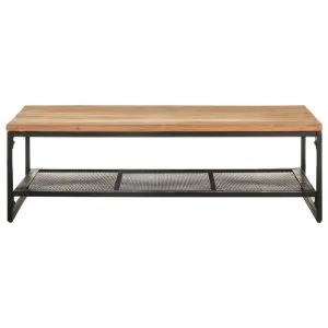 Masă de cafea 110x60x35 cm lemn masiv de acacia
