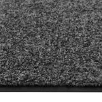Covoraș de ușă lavabil antracit 60×180 cm