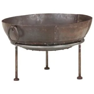 Vatră de foc rustică, Ø 60 cm, fier