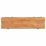 Comodă TV, 160 x 40 x 50 cm, lemn masiv de acacia