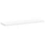Raft de perete suspendat, alb, 90×23,5×3,8 cm, MDF