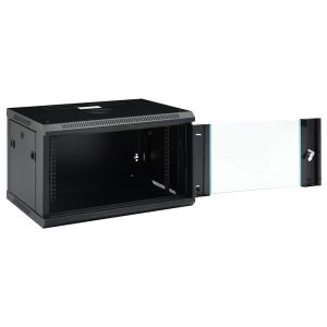 Dulap de server, montare pe perete, 6U, 19″ IP20 600x450x375 mm