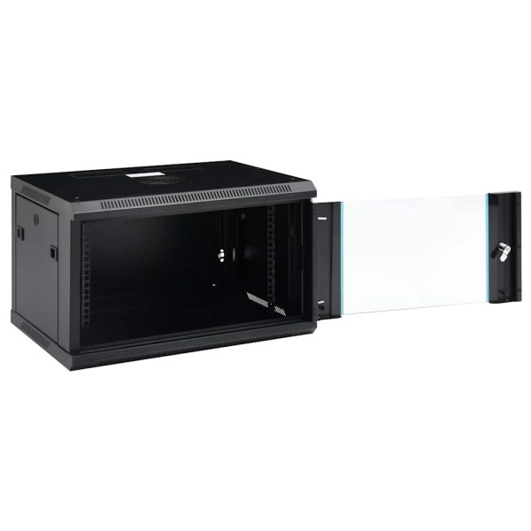 Dulap de server, montare pe perete, 6U, 19″ IP20 600x450x375 mm