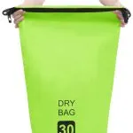 Rucsac impermeabil, verde, 30 L, PVC