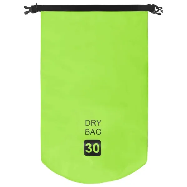 Rucsac impermeabil, verde, 30 L, PVC