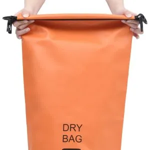 Rucsac impermeabil, portocaliu, 20 L, PVC