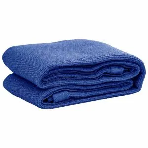 Covor pentru cort, albastru, 400×400 cm, HDPE