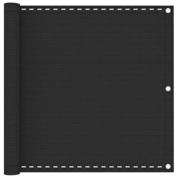Paravan de balcon, antracit, 90×300 cm HDPE
