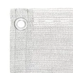 Paravan de balcon, alb, 120×500 cm, HDPE