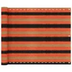 Paravan de balcon, multicolor, 75×500 cm, HDPE