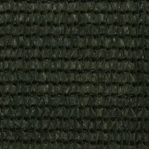 Paravan de balcon, verde închis, 90×600 cm, HDPE