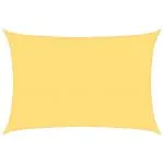 Pânză parasolar, bej, 5 x 6 m, HDPE, 160 g/m²