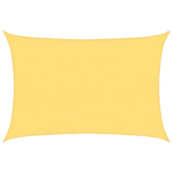 Pânză parasolar, bej, 5 x 6 m, HDPE, 160 g/m²