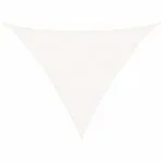 Pânză parasolar, alb, 3 x 3 x 4,2 m, HDPE, 160 g/m²