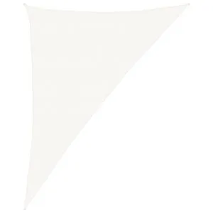 Pânză parasolar, alb, 4x5x6,8 m, HDPE, 160 g/m²