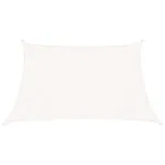 Pânză parasolar, alb, 3/4×2 m, HDPE, 160 g/m²
