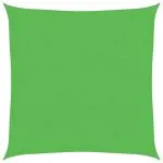 Pânză parasolar, verde deschis, 2×2 m, 160 g / m², HDPE