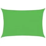 Pânză parasolar, verde deschis, 3×4,5, HDPE, 160 g/m²