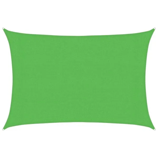 Pânză parasolar, verde deschis, 3×4,5, HDPE, 160 g/m²
