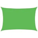 Pânză parasolar, verde deschis, 4×5 m, HDPE, 160 g/m²