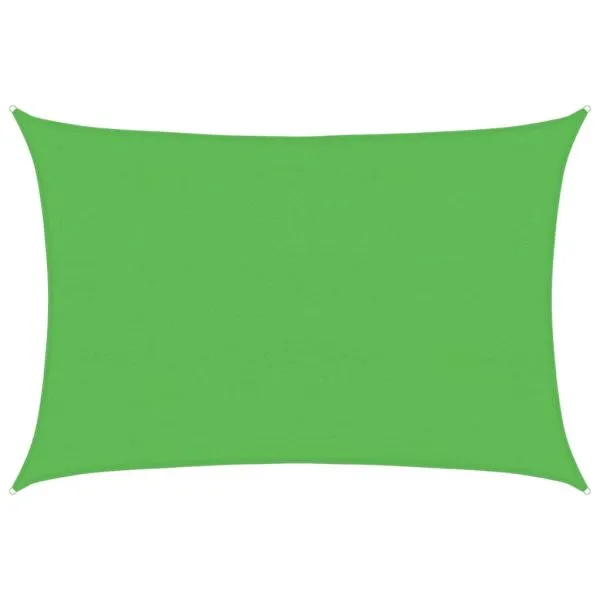 Pânză parasolar, verde deschis, 4×5 m, HDPE, 160 g/m²