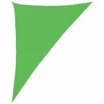 Pânză parasolar, verde deschis, 4x5x6,8 m, 160 g/m², HDPE
