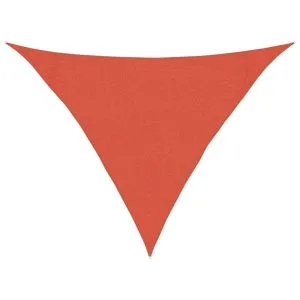 Pânză parasolar, cărămiziu, 3x3x4,2 m, HDPE, 160 g/m²