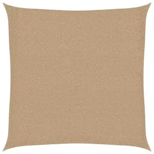 Pânză parasolar, gri taupe, 4,5×4,5 m, HDPE, 160 g/m²