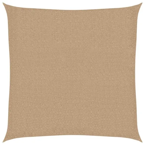 Pânză parasolar, gri taupe, 4,5×4,5 m, HDPE, 160 g/m²